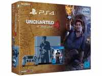 PlayStation 4 - Konsole (1TB, grau-blau) im Uncharted 4: A Thief’s End Design...