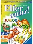 Ravensburger - 20760 Elfer Raus! Junior - Gesellschaftsspiel f&uuml;r 2-6 Spieler, Spiel