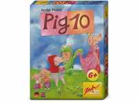 Zoch 601105052 - Pig 10 (Kartenspiel ab 6 Jahren) - Lebhaftes Lernspiel für 2-8