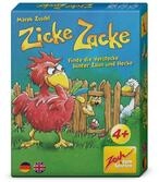 Zoch 601105102 - Zicke Zacke (Kartenspiel ab 4 Jahre) - schnelles Reaktions- und