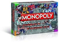 Winning Moves 43492 - Monopoly Transformers Retro, Geschicklichkeitsspiel