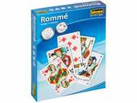 Idena 6250080 - Romme - Kartenspiele, 2 x 55 französisches Blatt