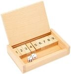 Goki HS185 - W&uuml;rfelspiel - Shut the box