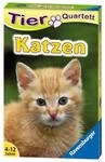 Ravensburger 20421 - Tierquartett Katzen, Klassiker f&uuml;r 3-6 Spieler ab 4-12 Jahre,
