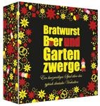 Kylskapspoesi Bratwurst, Bier und Gartenzwerge, 145 mm x 145 mm x 45 mm