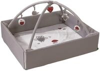 roba Baby Nest 4in1 'Adam & Eule', sichere Wickelauflage mit Absturzsicherung,