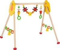 HEIMESS 763334 - Baby-Fit Greif- und Spieltrainer aus Holz, Blumen und Insekten