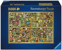 Ravensburger Puzzle 17825 - Magisches B&uuml;cherregal XXL - 18.000 Teile Puzzle f&uuml;r