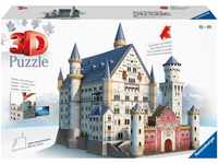 Ravensburger 3D Puzzle 12573 - Schloss Neuschwanstein - 216 Teile - Für alle