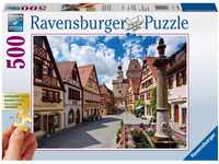 Ravensburger Puzzle 13607 - Rothenburg ob der Tauber - 500 Teile Puzzle für