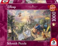 Schmidt Spiele Puzzle 59475 - Thomas Kinkade, Disney Die Sch&ouml;ne und das Biest, 1.000