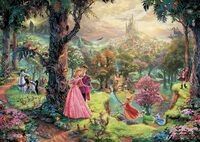 Schmidt Spiele 59474 Thomas Kinkade, Disney, Dornr&ouml;schen, 1000 Teile Puzzle