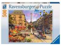 Ravensburger Puzzle 14683 - Spaziergang durch Paris - 500 Teile Puzzle für