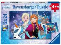 Ravensburger Kinderpuzzle - 09074 Frozen - Nordlichter - Puzzle für Kinder ab 4