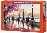 Castorland C-200566-2 - Along the River, Puzzle 2000 teilig