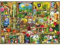 Ravensburger Puzzle 19482 - Grandioses Gartenregal - 1000 Teile Puzzle für