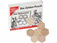 Bartl 102288 Mini-Holz-Puzzle Das Zahlen-Puzzle aus 7 kleinen Holzteilen