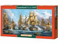 Castorland C-400102-2 Naval Battle,Puzzle 4000 Teile, Red
