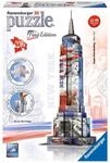 Ravensburger Empire State Building - New York, Flag Edition (Puzzle)