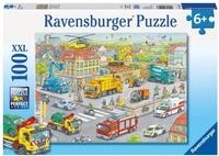 Ravensburger Kinderpuzzle - 10558 Fahrzeuge in der Stadt - Puzzle f&uuml;r Kinder ab 6
