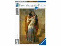 Ravensburger 15405 Der Kuss, Puzzle, Francesco Hayez, 1000 Teile