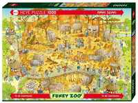 Heye FBA_HY29639 African Habitat, Funky Zoo, Degano Puzzle, Brown