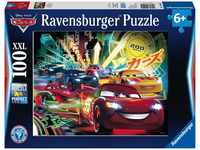 Ravensburger Kinderpuzzle - 10520 Cars Neon - Disney Cars-Puzzle für Kinder ab 6