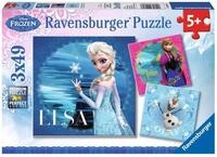 Ravensburger Kinderpuzzle - 09269 ELSA, Anna & Olaf - Puzzle f&uuml;r Kinder ab 5 Jahren,