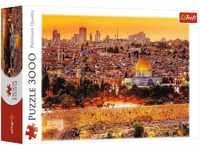 Trefl, Puzzle, Die Dächer Jerusalems, 3000 Teile, Premium Quality, für Erwachsene