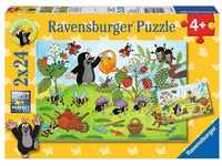 Ravensburger Kinderpuzzle - 08861 Der Maulwurf im Garten - Puzzle für Kinder ab 4