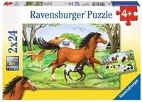 Ravensburger Kinderpuzzle - 08882 Welt der Pferde - Puzzle f&uuml;r Kinder ab 4 Jahren,