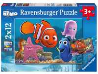 Ravensburger Kinderpuzzle - 07556 Nemo der kleine Ausreißer - Puzzle für Kinder ab