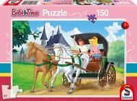 Schmidt Spiele 56051 Bibi und Tina, Kutschfahrt, 150 Teile Kinderpuzzle