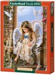 Castorland C-151165-2 - Puzzle Kuck: Engel mit Kaninchen 1500 Teile