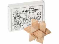 Bartl 102242 Mini-Holz-Puzzle Der Astronomenstern aus 6 kleinen Holzteilen