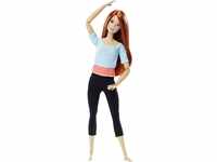 Barbie DPP74 - Puppe im Sportoutfit mit beweglichen Gelenken, Spielzeug für Kinder