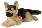 Teddy Hermann 91924 Sch&auml;fer-Hund liegend 60 cm, Kuscheltier mit idealem