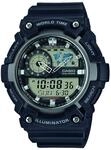 Casio HerrenArmbanduhr Analog-Digital Quarz Harz AEQ-200W-1AVEF