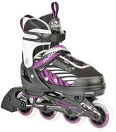 HUDORA Rollschuhe Mia schwarz/lila - Rollschuhe f&uuml;r Kinder / Jugendliche und