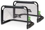 EXIT Toys Fu&szlig;balltore 90 x 60 cm im 2er Set faltbar &ndash; F&uuml;r Kinder im Garten
