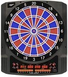 Carromco Dartscheibe Elektronisch Classic Master II &ndash; 2-Loch Abstand, Softdarts &