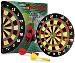 Karella Magnet Dartboard Family, magnetische Dartscheibe, Zielscheibe &Oslash; 40 cm,