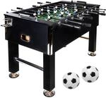 GAMES PLANET Kickertisch Leeds in 6 Farben, Tischfu&szlig;ball, Tischkicker, inkl. 4