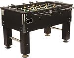 Bandito Kickertisch Profi Soccer Deluxe schwarz, massiver und robuster 80 kg