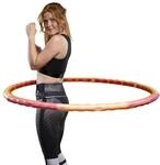 HOOPOMANIA Action Hoop [1,6 kg] Hula Hup zum Abnehmen f&uuml;r Erwachsene Hula Hoop Sport