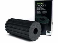 BLACKROLL® GROOVE Faszienrolle (30 cm x 15 cm), Fitness-Rolle mit...