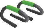 Schildkr&ouml;t Push Up Bars, 2 Liegest&uuml;tzengriffe, Anthrazit-Gr&uuml;n, in 4-Farb Karton,