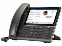 Mitel 6873 SIP Phone Schnurgebundenes Telefon, VoIP Bluetooth, PoE Farbdisplay