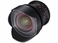 Samyang 14/3,1 Objektiv Video DSLR II Canon EF manueller Fokus Videoobjektiv 0,8