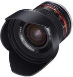 Samyang 12mm F2.0 MFT schwarz - Weitwinkel Festbrennweite f&uuml;r Micro Four Thirds